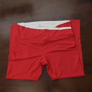 All in Motion Red 7/8 legging